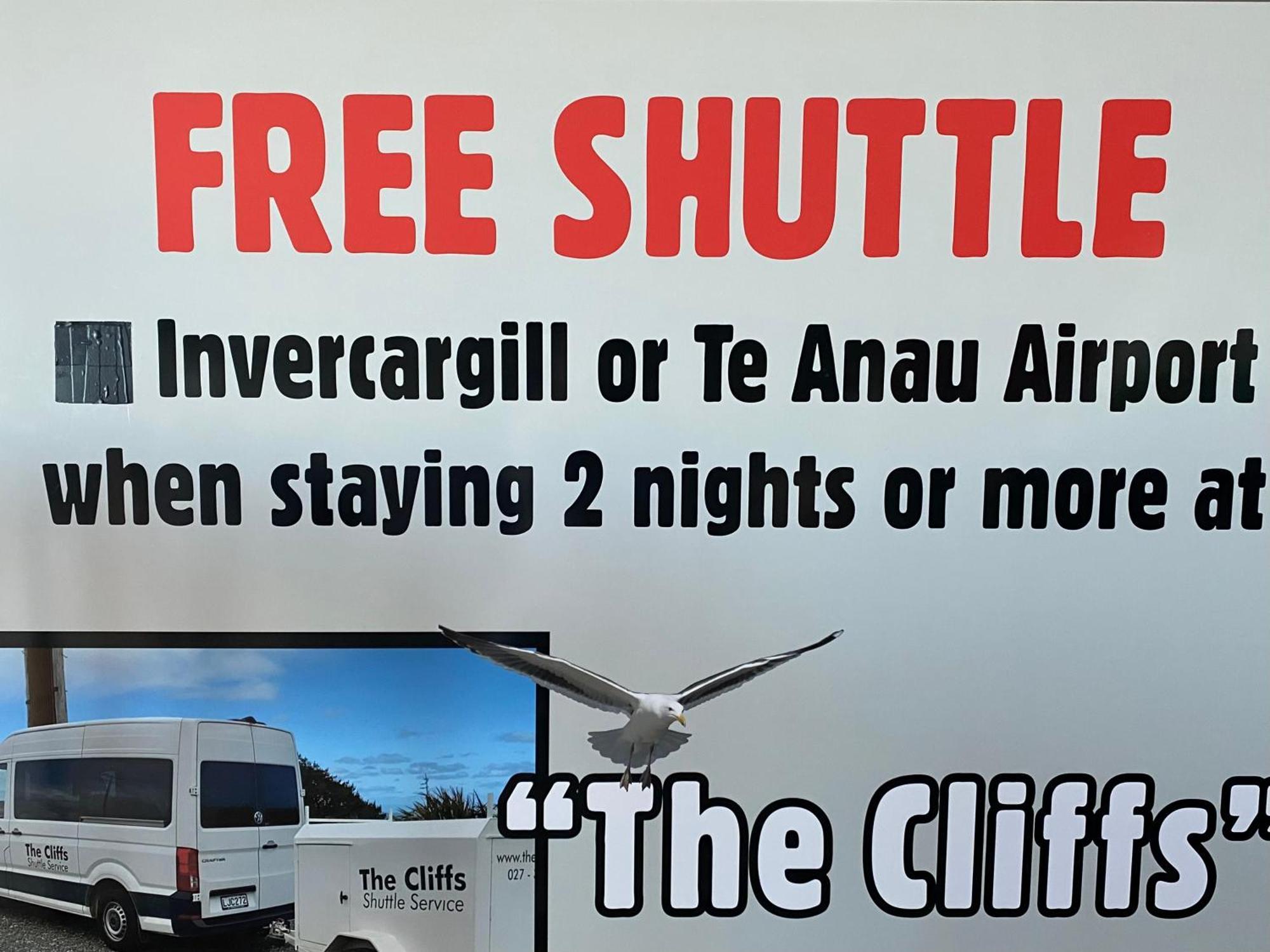 “The Cliffs” Humpridge View Motels Tuatapere Luaran gambar
